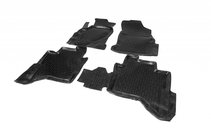 Toyota Hilux 2015- Gummimatten (4 Stk, Niken 3D) Foto 1