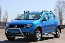 Renault Sandero 2013-2022 Frontbügel WT006 (Edelstahl) Foto 1