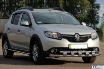 Renault Sandero 2013-2022 Frontbügel ST015 (Edelstahl) Foto 3