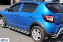 Renault Sandero 2013-2022 Trittbretter KB001 Edelstahl Foto 3