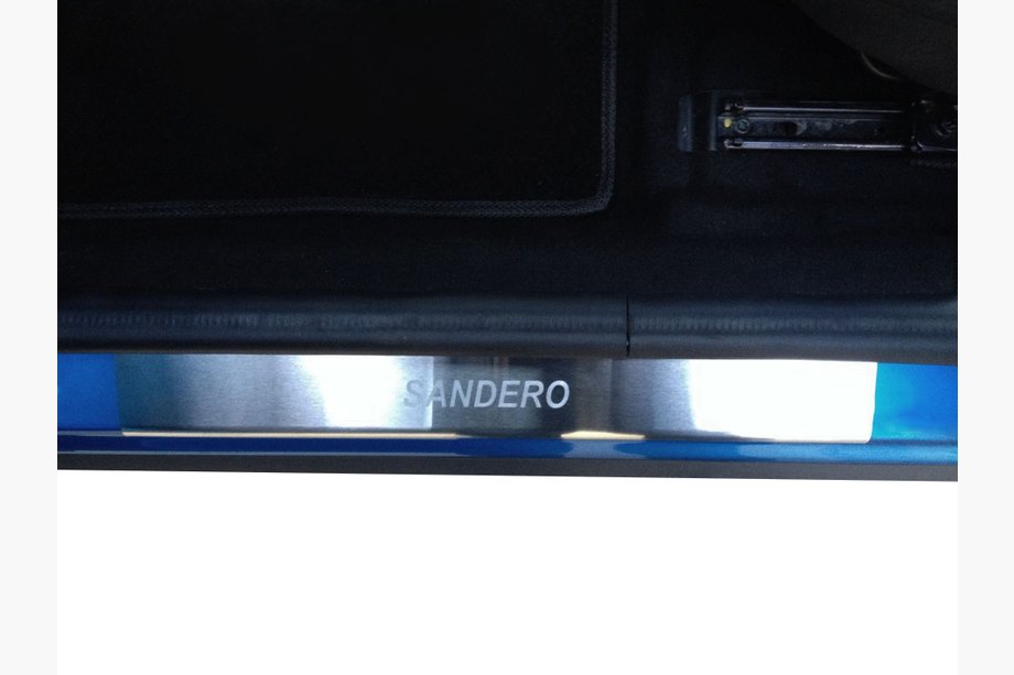 Renault Sandero 2013-2022 Einstiegsleisten Abdeckungen Nataniko (4 Stk., Edelstahl) Image