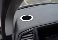 Volkswagen T6 2015-2024 Abdeckung für Getränkehalter (2 Stk., Edelstahl) Foto 2