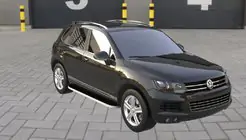Volkswagen Touareg 2010-2018 Seitenschweller Tayga Grey (2 Stk., Aluminium) Foto 2