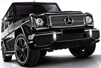 Mercedes G class W463 1990-2018 Frontstoßstange AMG G63/G65 komplett G63 (Chromgitter) Foto 6