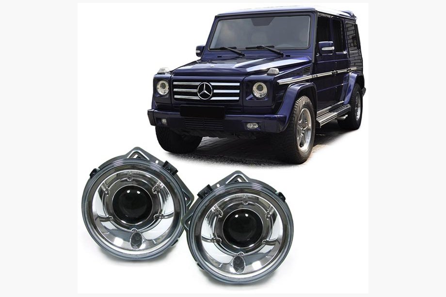 Mercedes G class W463 1990-2018 Frontscheinwerfer (kleiner Typ, 1989-2006) Image