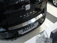Seat Altea 2004-2015 Heckstoßstangenabdeckung Nataniko (Standard, Edelstahl) Foto 1
