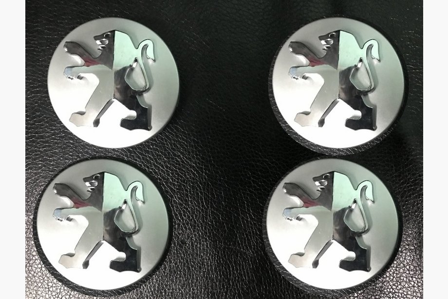 Peugeot Partner 1996-2008 Felgendeckel für Titan-Felgen 60 / 57mm Original-Style (4 Stk) Image