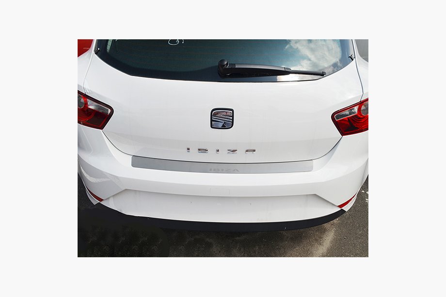 Seat Ibiza 2010-2017 Heckstoßstangenschutz Nataniko (Edelstahl) 5-Türer Schrägheck Image