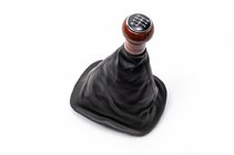 Volkswagen Passat B5 1997-2005 Schaltknauf und Schaltsack in Holzoptik (6-Gang) Foto 1