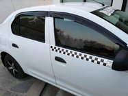 Dacia Sandero 2013-2020 Windabweiser (4 Stk, Niken) Foto 1