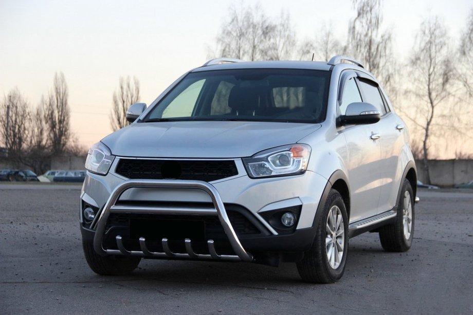 SsangYong Korando 2010-2019 Frontbügel WT003 (Edelstahl) Image