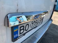 Nissan NV300/Primastar 2016- Chromleiste über dem Kennzeichen (Edelstahl) Foto 12