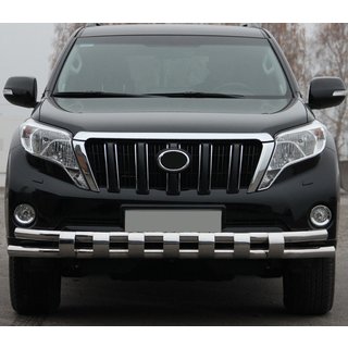 Frontschutzbügel ST016-2 (Edelstahl) Toyota Land Cruiser Prado 150 2009-2023 Foto 1