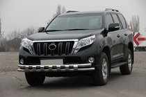 Toyota Land Cruiser Prado 150 2009-2023 Frontschutzbügel ST016-2 (Edelstahl) Foto 2