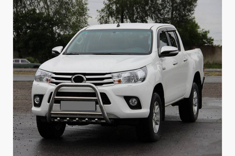 Toyota Hilux 2015- Frontschutzbügel QT008 (Edelstahl) Image