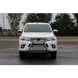 Frontschutzbügel QT008 (Edelstahl) Toyota Hilux 2015- Foto 2