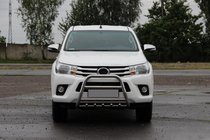 Toyota Hilux 2015- Frontschutzbügel QT008 (Edelstahl) Foto 2