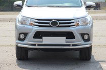Toyota Hilux 2015- Frontschutzbügel ST018 (Edelstahl) Foto 3
