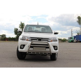 Frontschutz WT010 (Edelstahl) Toyota Hilux 2015- Foto 3