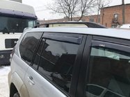 Toyota Land Cruiser Prado 120 2002-2009 Dachreling Schwarz Türkisch Kunststoff-Fuesse Foto 9