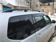 Toyota Land Cruiser Prado 120 2002-2009 Dachreling Schwarz Türkisch Kunststoff-Fuesse Foto 3