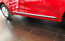 Renault Clio V 2019- Edelstahl Türleisten Abdeckungen Carmos - Türkischer Edelstahl Foto 1