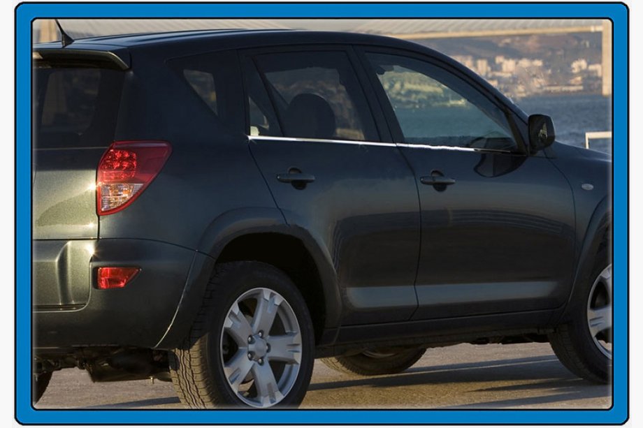 Toyota Rav 4 2006-2013 Fensterzierleisten außen Edelstahl (4 Stk) Foto 5