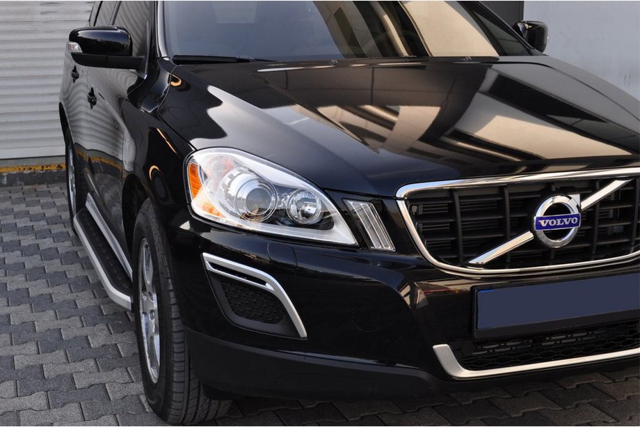 Volvo XC60 2009-2017 Seitenschweller Fullmond (2 Stk., Aluminium) Image