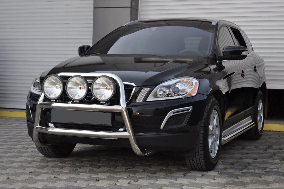 Volvo XC60 2009-2017 Frontbügel WT018 (Edelstahl) Image