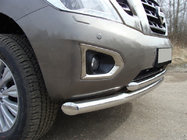 Ford Galaxy 1995-2006 Front Doppelstoßstange ST014 (Edelstahl) Foto 1