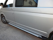 Volkswagen T5 2010-2015 Trittbretter X5-Typ (2 Stk., Aluminium) Foto 1