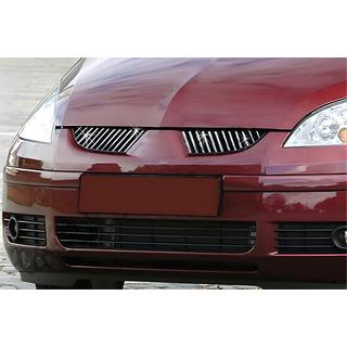 Chrom Kühlergrill Abdeckungen (24 Stk, Edelstahl) Mitsubishi Colt 2004-2012