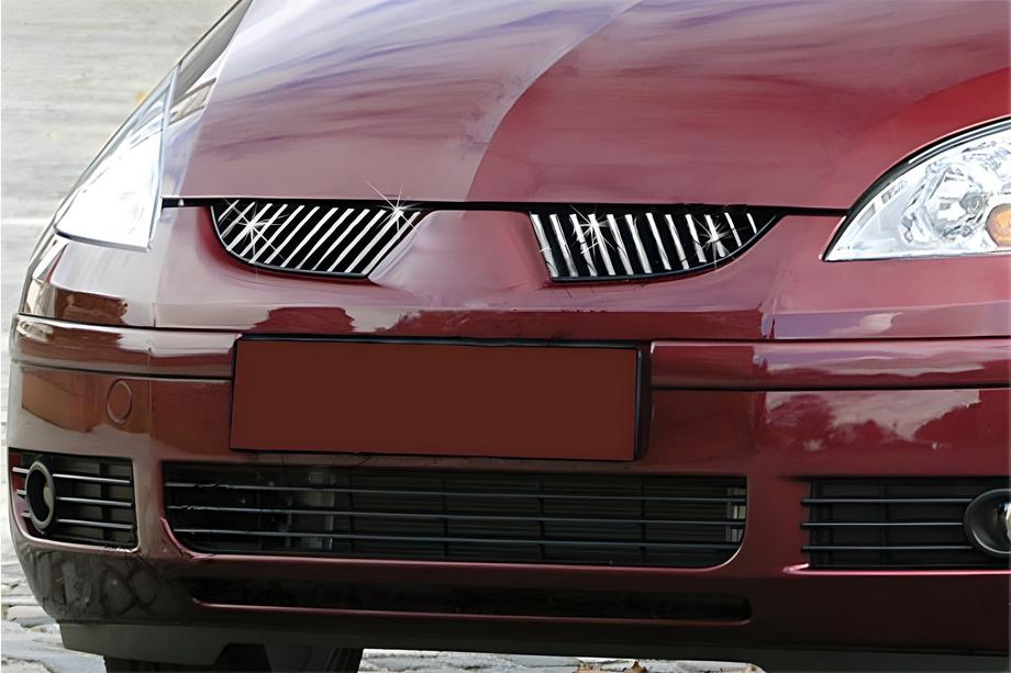 Mitsubishi Colt 2004-2012 Chrom Kühlergrill Abdeckungen (24 Stk, Edelstahl) Image