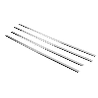 Fensterrahmen Zierleisten Edelstahl Aussen (4 Stk) Mitsubishi Lancer 9 2004-2008 Foto 4