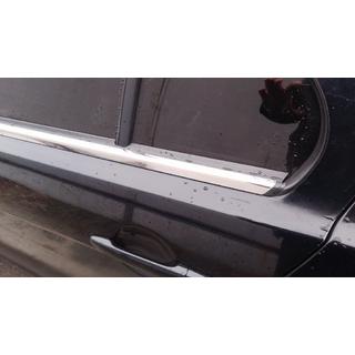 Fensterzierleisten außen Edelstahl (4 Stk.) Mitsubishi Lancer X 2008- Foto 2
