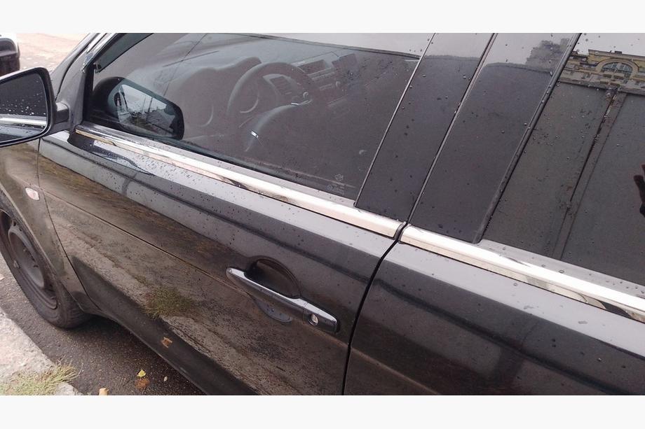 Mitsubishi Lancer X 2008- Fensterzierleisten außen Edelstahl (4 Stk.) Carmos - Türkischer Edelstahl Image