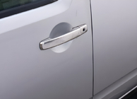 Nissan Pathfinder R51 2005-2014 Chrom Türgriffblenden (2 Stk., Edelstahl) Mit Chip, OmsaLine - Italienischer Edelstahl Foto 3