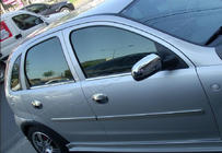 Opel Corsa C 2000-2006 Türleisten Edelstahl (4 Stk) Foto 1