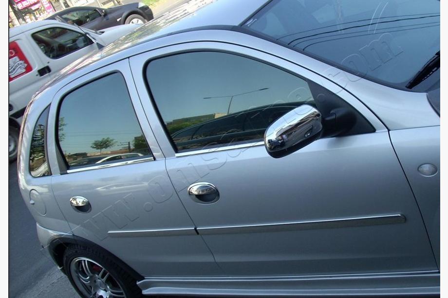 Opel Corsa C 2000-2006 Türleisten Edelstahl (4 Stk) Image