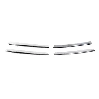 Chrom Kühlergrill Abdeckungen (4 Stk., Edelstahl) Opel Astra H 2004-2013 Foto 2