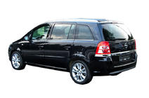 Opel Zafira B 2005–2011 Fensterrahmen Chromleisten außen (8-tlg., Edelstahl) OmsaLine - Italienischer Edelstahl Foto 1