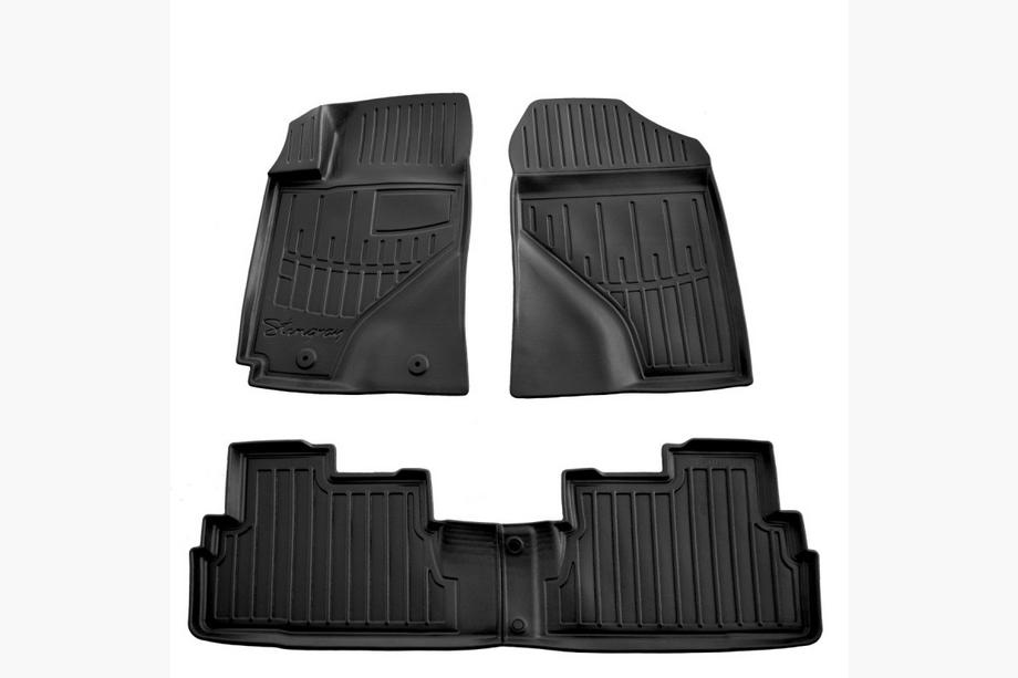 Toyota Corolla Verso 2004-2009 Stingray 3D Gummimatten (4 Stk, Polyurethan) Image