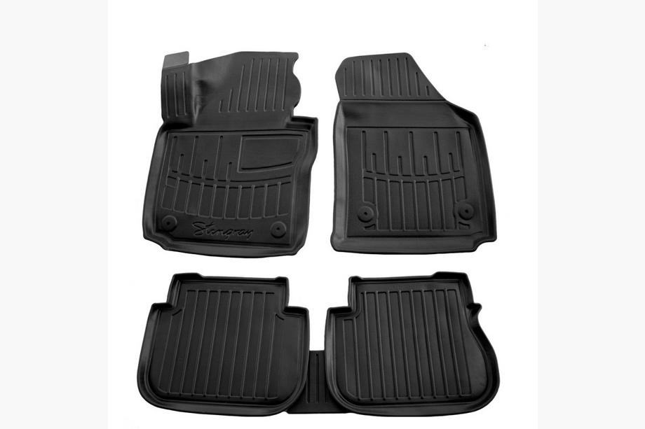 Volkswagen Caddy 2004-2010 Gummimatten Stingray 3D (3-Türer) (5 Stk, Polyurethan) Image
