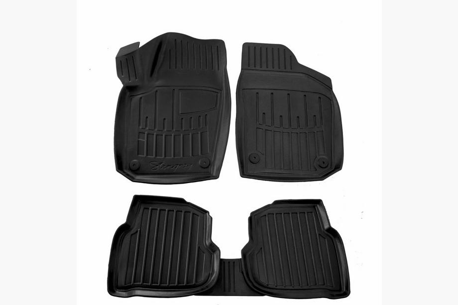 Volkswagen Polo 2010-2017 Gummimatten Stingray 3D (SD) (5 Stk, Polyurethan) Image