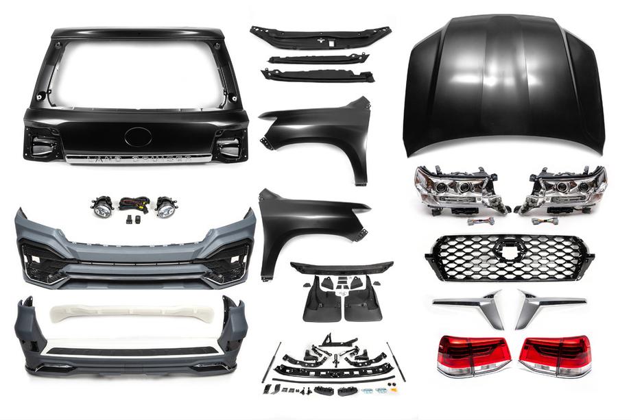 Toyota Land Cruiser 200 2007-2021 Facelift-Umrüstkit von LC200 2008-2015 auf LC 2022 TRD EWAN Image