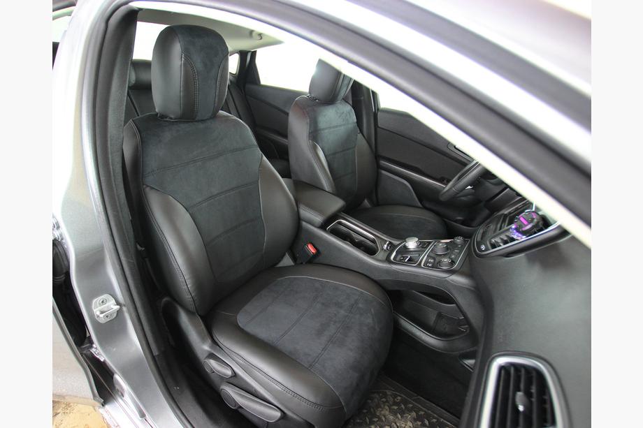 Chrysler 200 II 2014-2017 Autositzbezüge Kunstleder+Stoff+Alcantara Antara A001 (kompletter Innenraum) Image