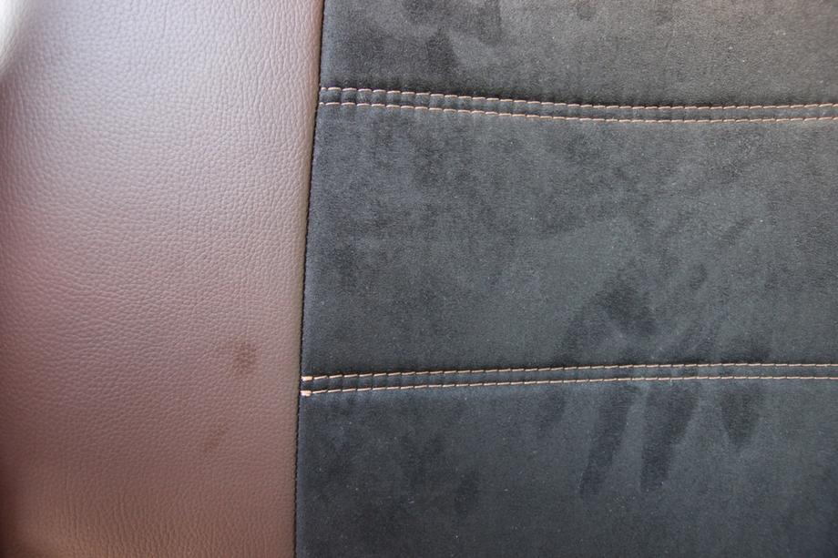 Toyota Land Cruiser Prado 120 2002-2009 Autositzbezüge Kunstleder+Stoff+Alcantara Antara A088 (kompletter Innenraum) Foto 16