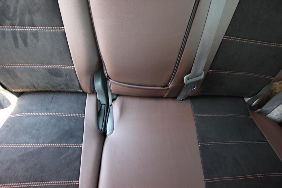 Toyota Land Cruiser Prado 120 2002-2009 Autositzbezüge Kunstleder+Stoff+Alcantara Antara A088 (kompletter Innenraum) Foto 14
