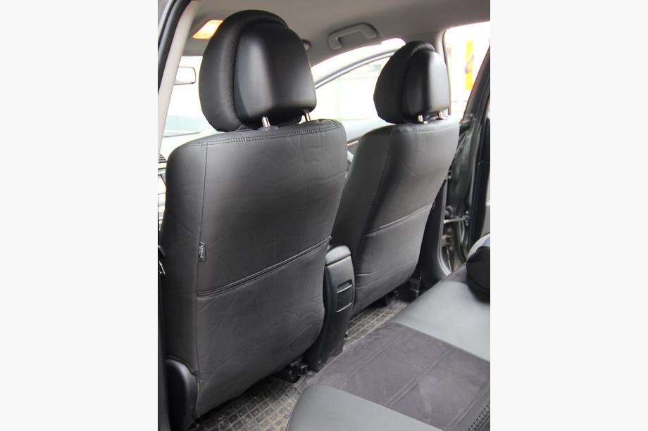 Toyota Avensis 2009-2018 Autositzbezüge Kunstleder+Stoff+Alcantara Antara A001 (kompletter Innenraum) Foto 6