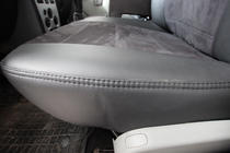 Dacia Logan I 2005-2008 Autositzbezüge Kunstleder+Stoff+Alcantara Antara A001 (kompletter Innenraum) Foto 6